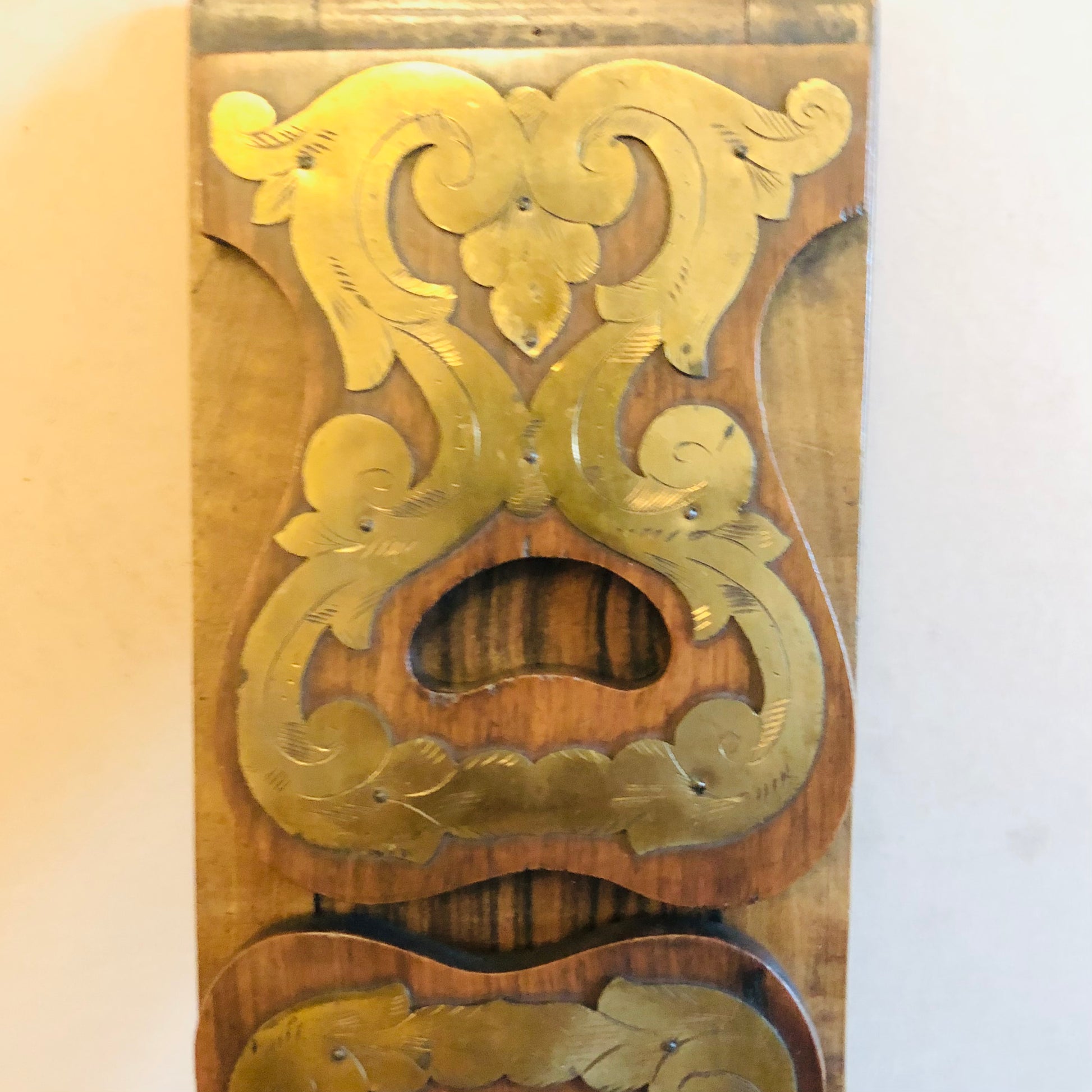 Antique Coromandel Wooden Folding and Expanding Book Holder