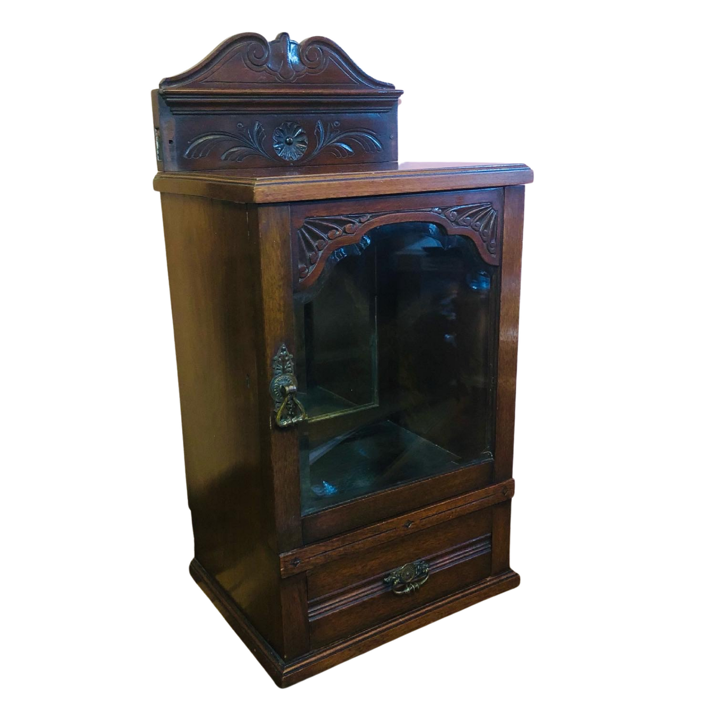 The Skater Albert - Small Antique Mirrored Display Cabinet