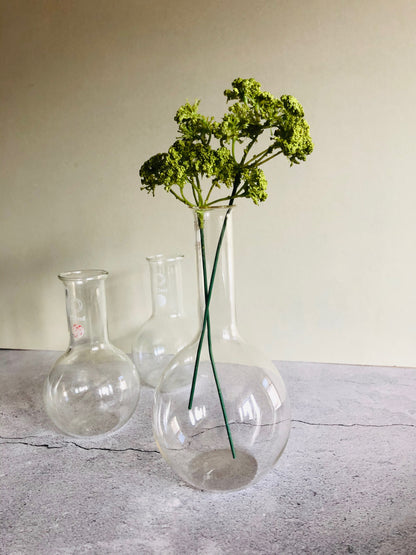 The Artist Marcus - Vintage Science Pyrex Flask Set