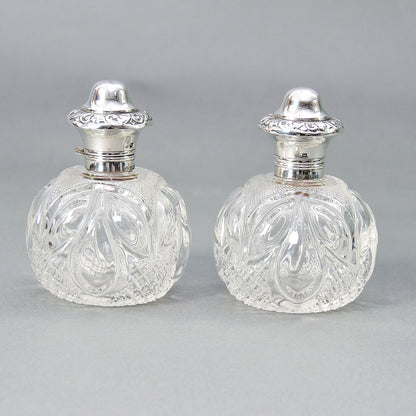 Antique Silver Scent Bottles | Victorian Perfume Bottles
