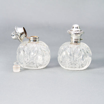 Antique Silver Scent Bottles | Victorian Perfume Bottles