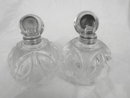 Antique Silver Scent Bottles | Victorian Perfume Bottles