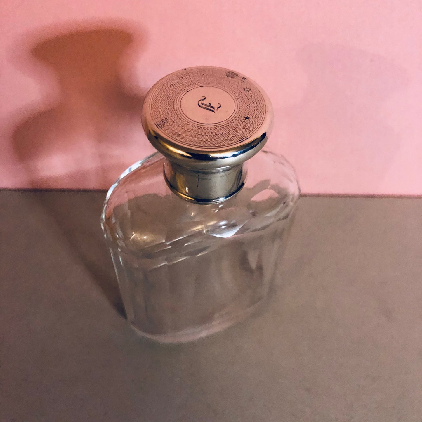 The Artist Fara - Antique Silver Topped Scent Bottle