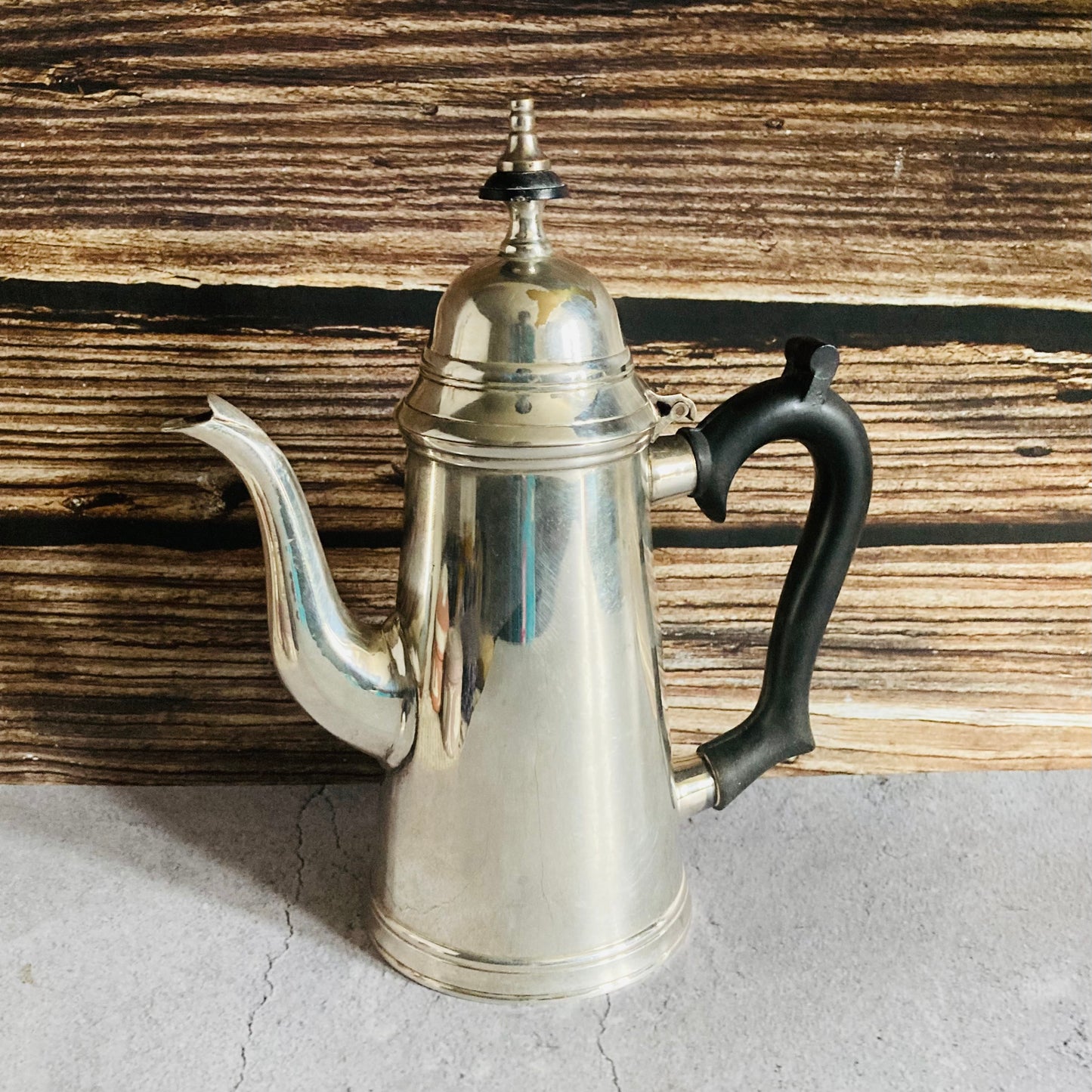 The Punk Sophie - Victorian Silver Plate Cafe Au Lait Coffee Pot