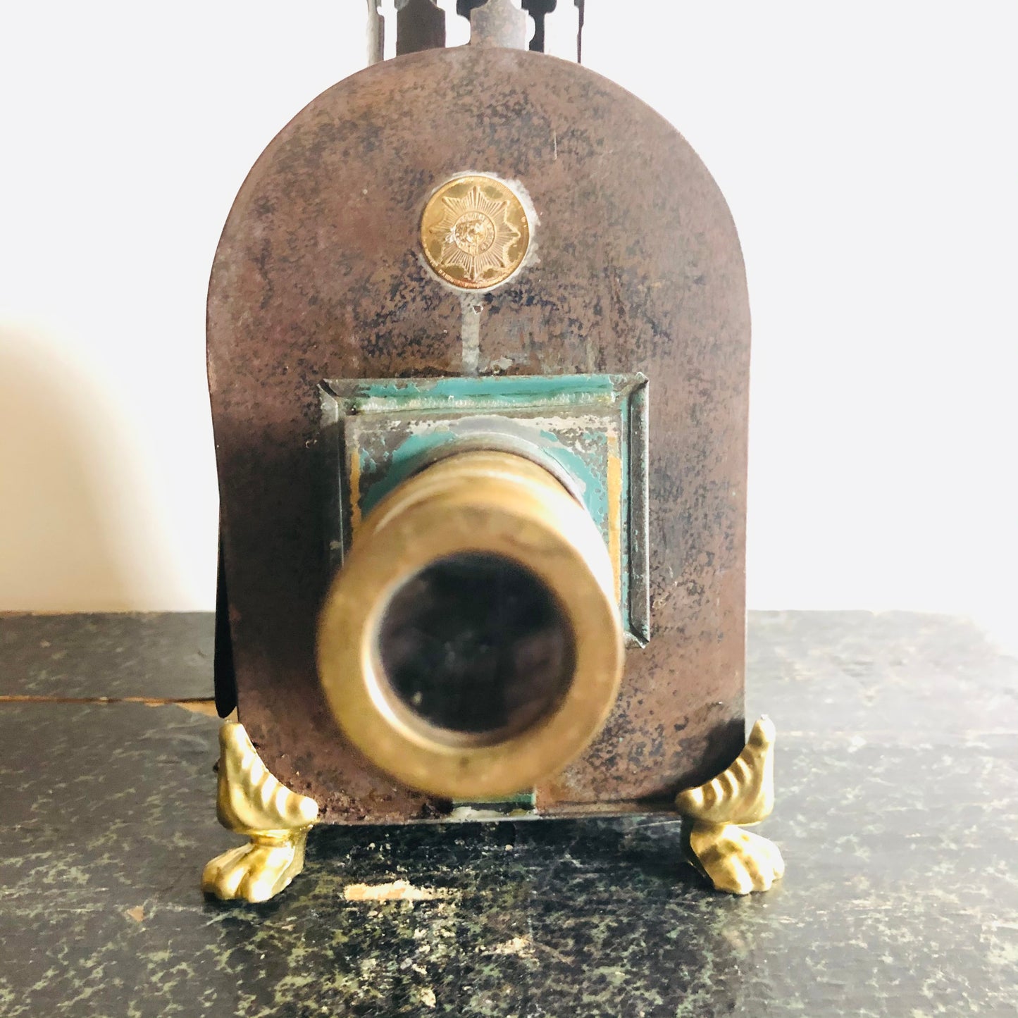 Antique Magic Lantern and Glass Slides 