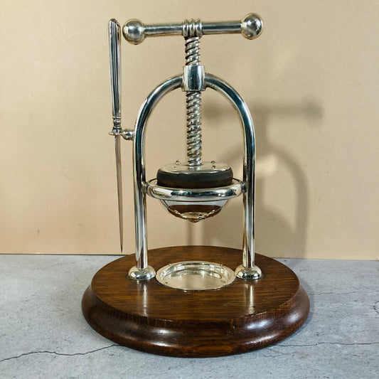 Antique Silver Cocktail Citrus Juicer by John Grinsell & Sons 1880