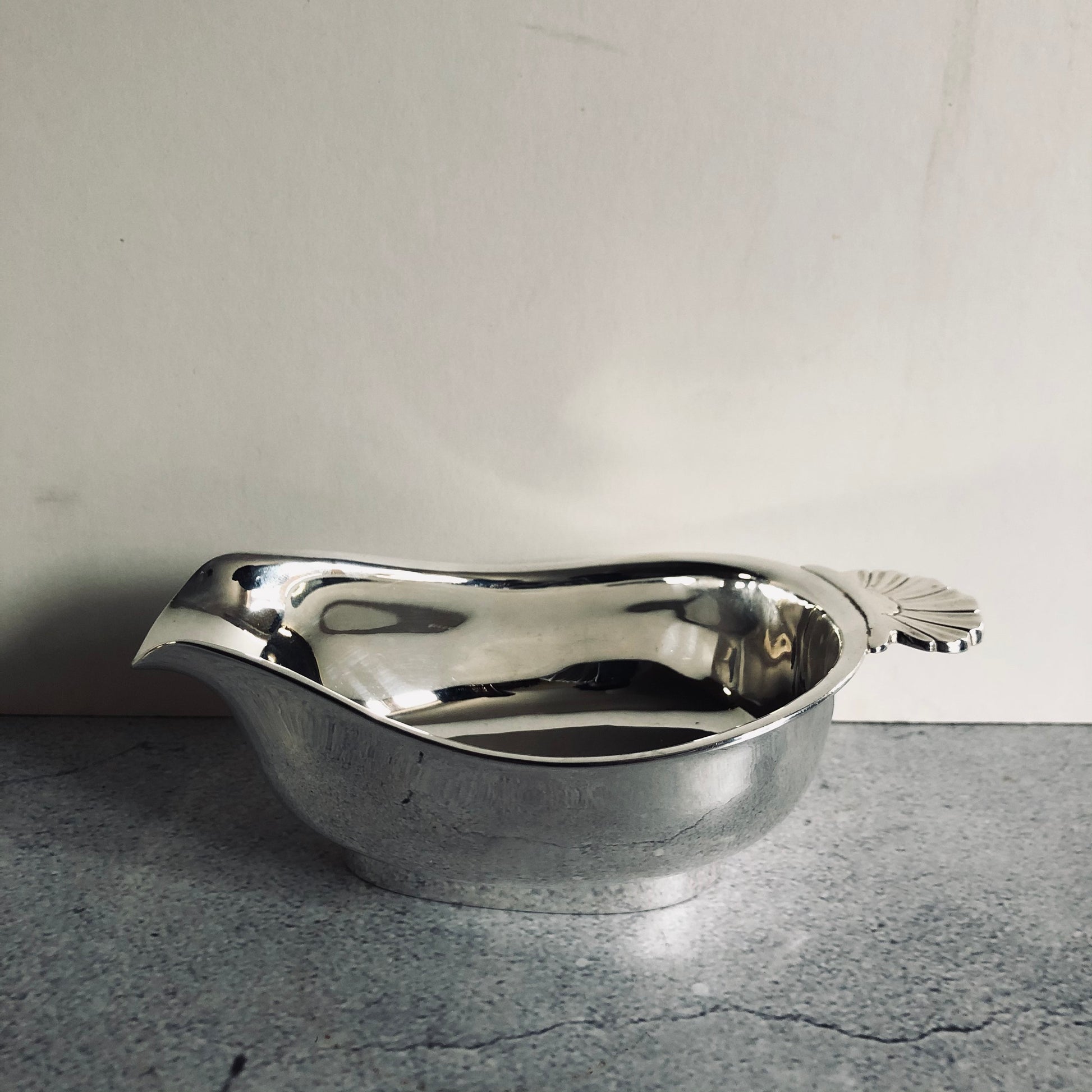 Vintage Silver Sauce Boat Gravy Boat by Christofle | Fine Dining Accessory 