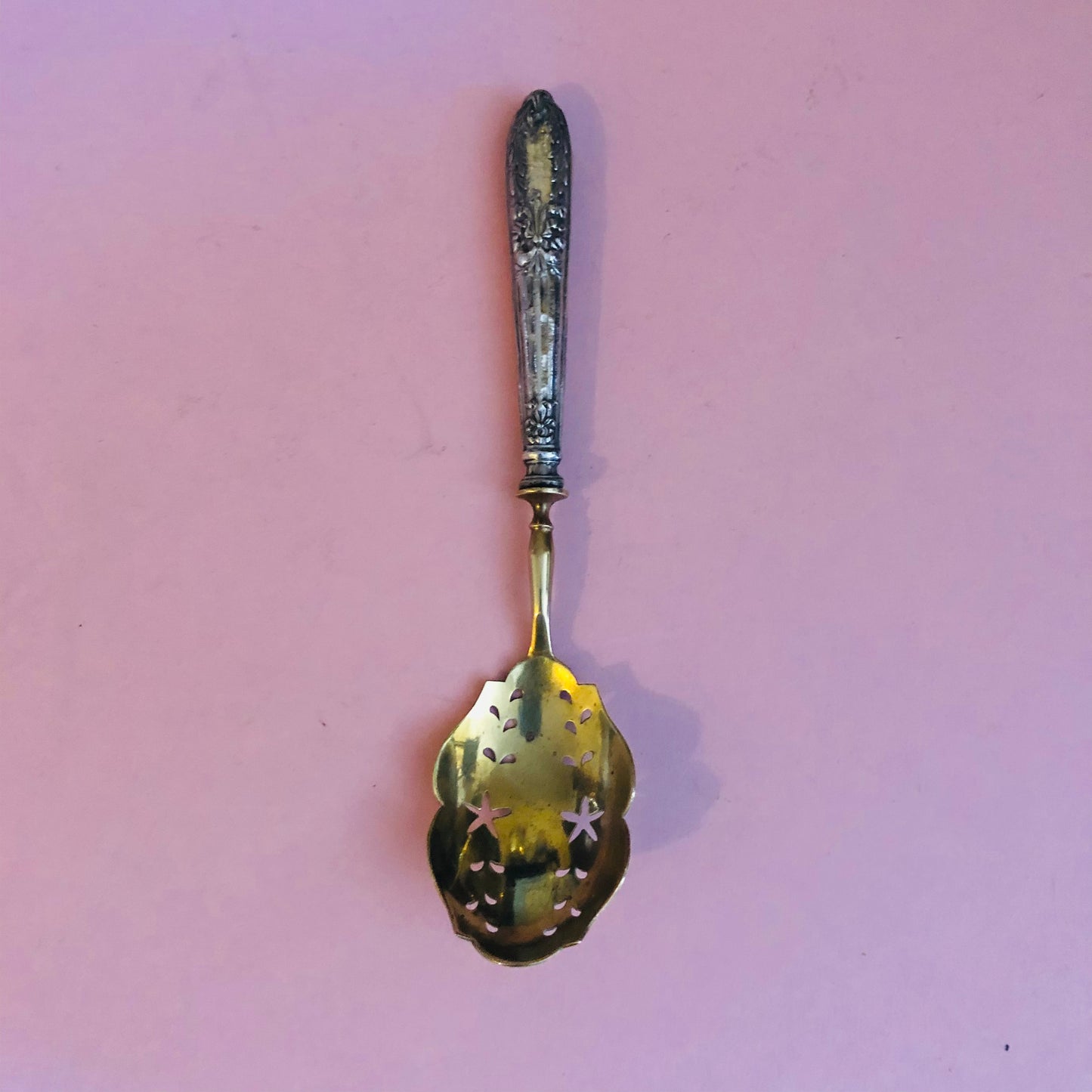 The Headhunter Tara - French Antique Silver Dessert Spoon