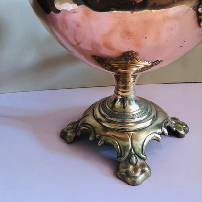 Antique Copper Samovar | Functional Hot Water Urn