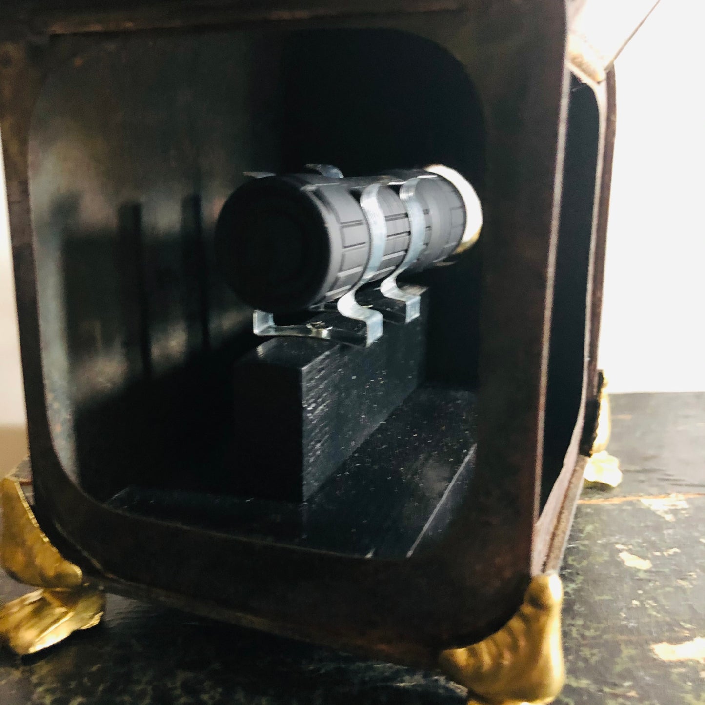 The Director Fabian - Antique Magic Lantern and 47 Slides