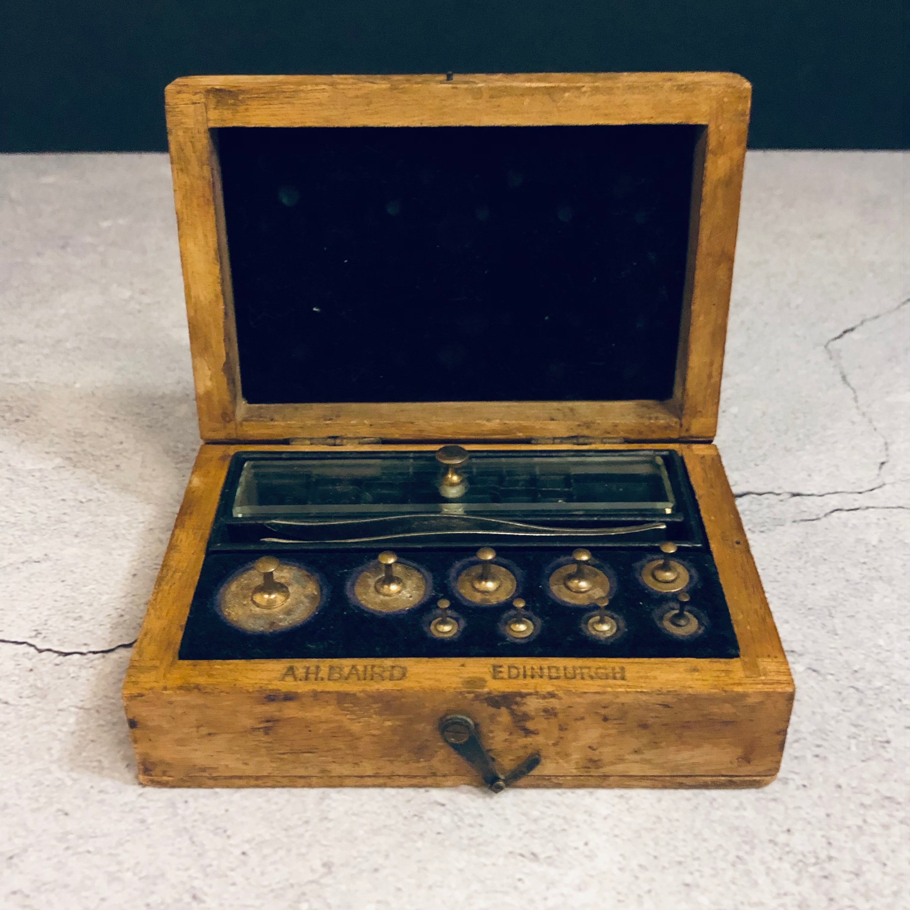 Old Science Scale Antique Science Laboratory Scale Weights by AH Baird – The Urban ...