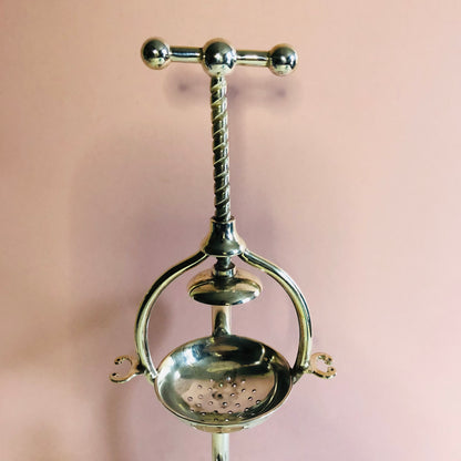 Antique Silver Cocktail Citrus Juicer William Hutton & Co 1887