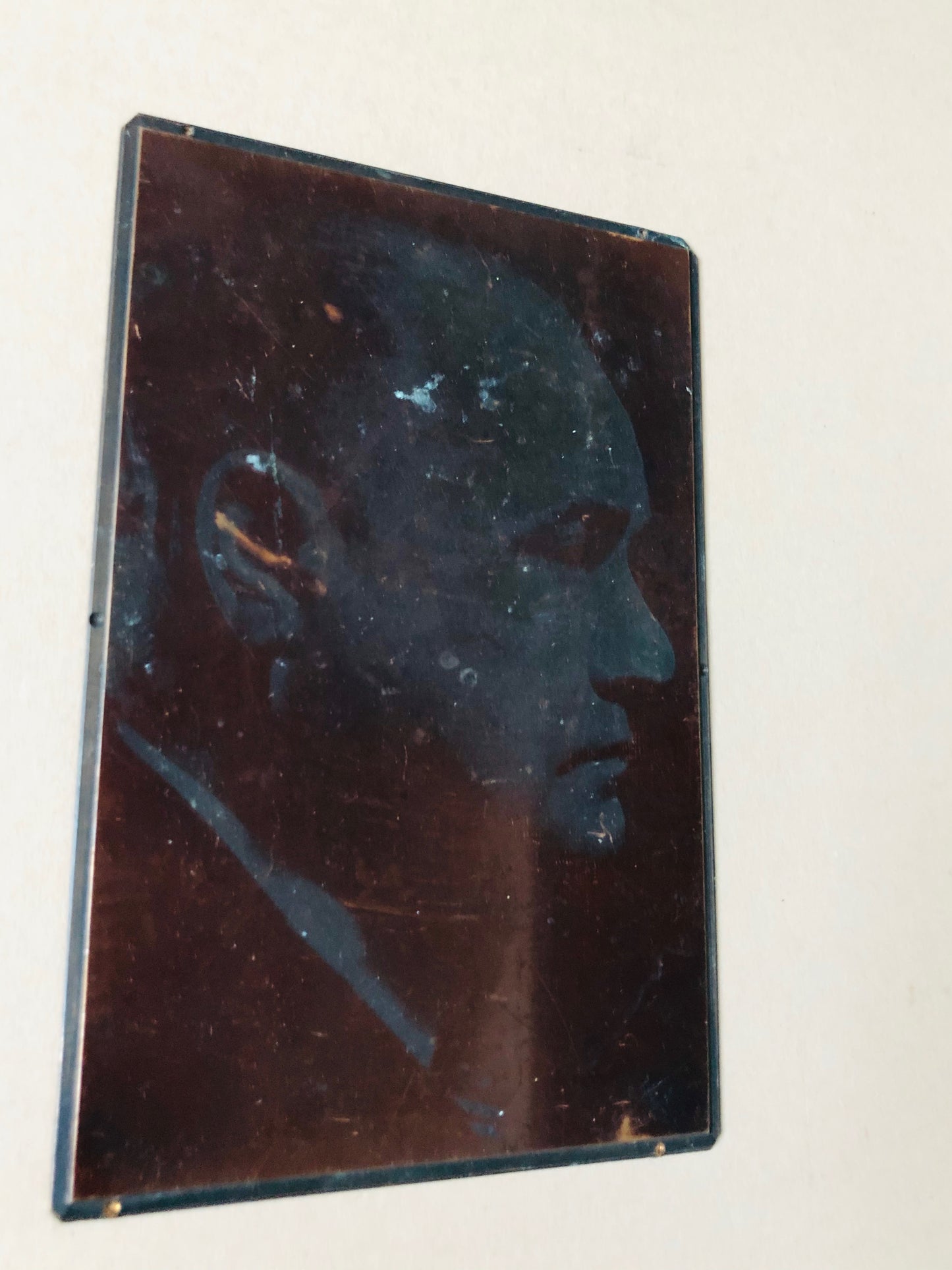 The Director Fredrick - Vintage Copper Printing Plate