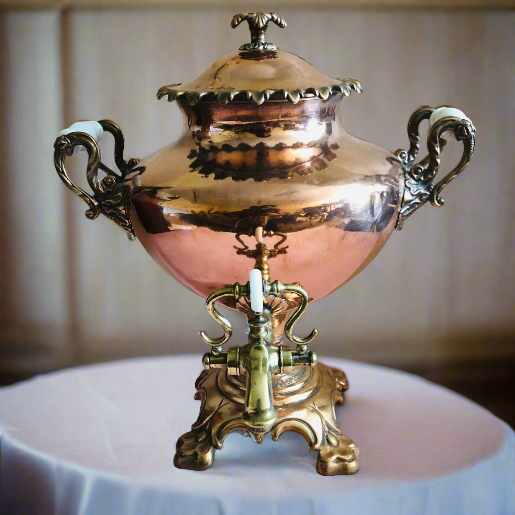 Earl  Frankie  - Antique Copper Samovar