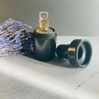 Antique Travel Scent Bottle and Case
