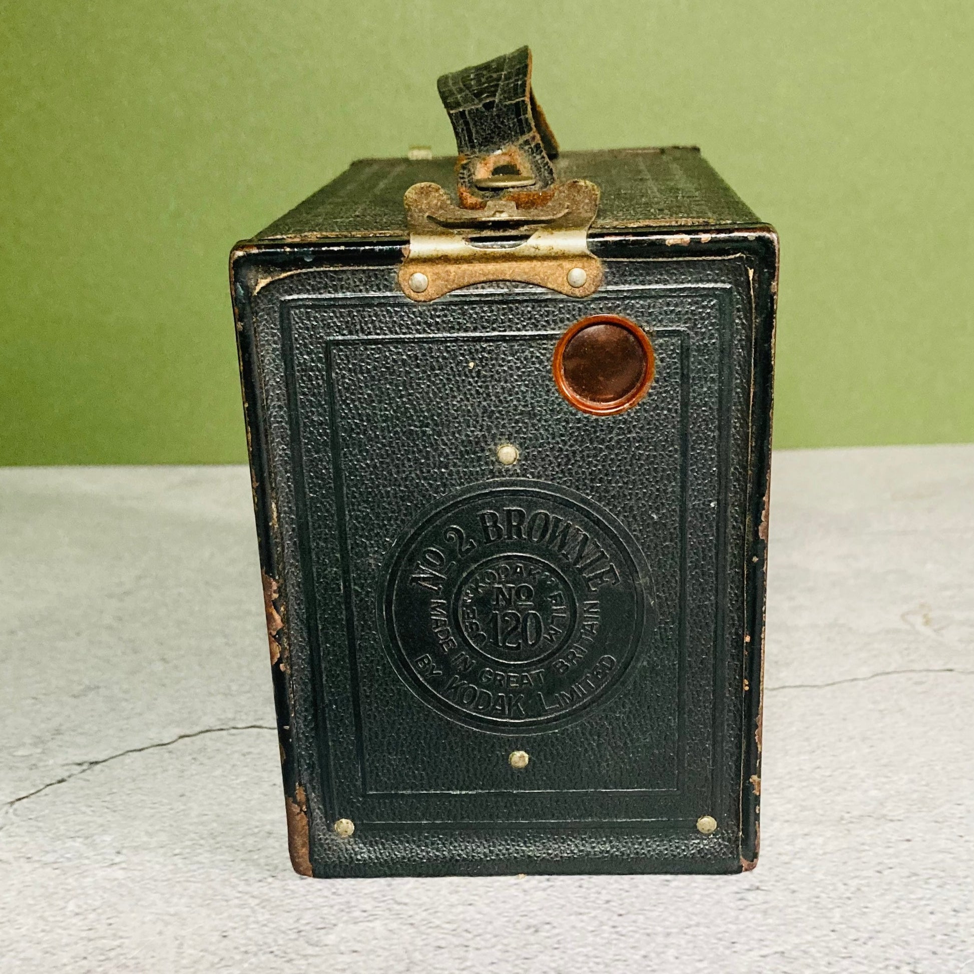 Vintage Kodak Box Camera / Box No.2 Brownie Model F