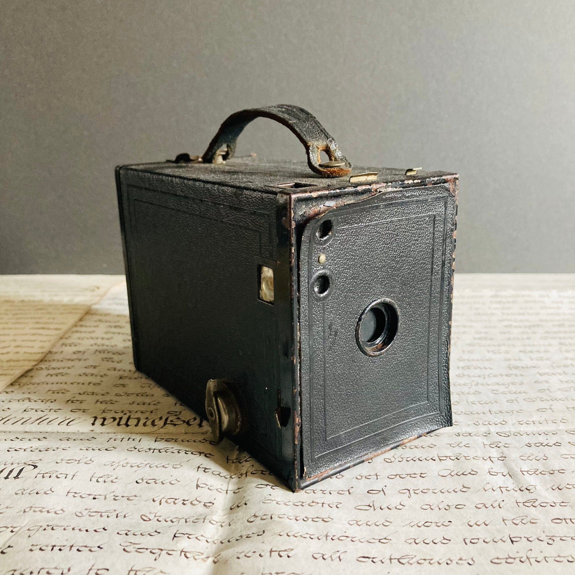 Vintage Kodak Box Camera / Box No.2 Brownie Model F