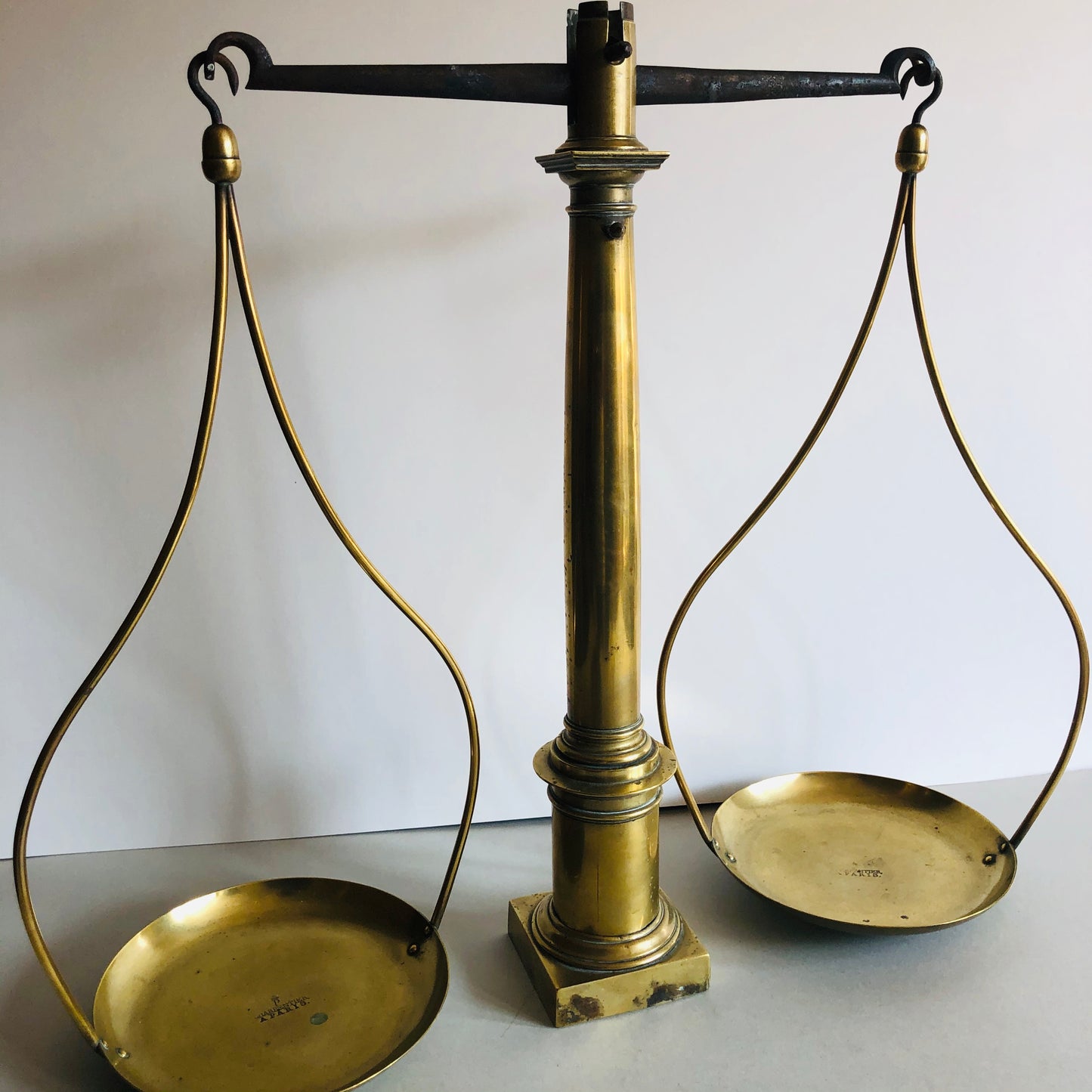 The Director Cher - Victorian Brass Balancing Scales