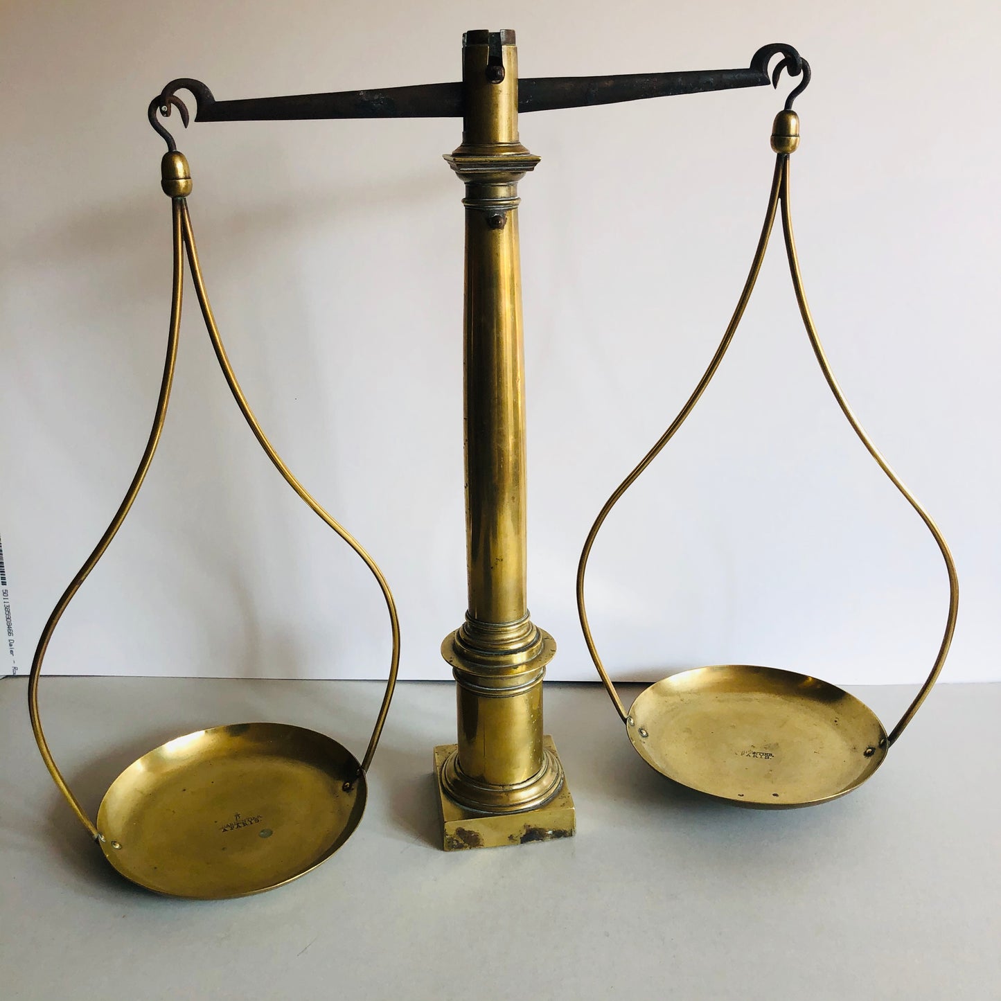 The Director Cher - Victorian Brass Balancing Scales