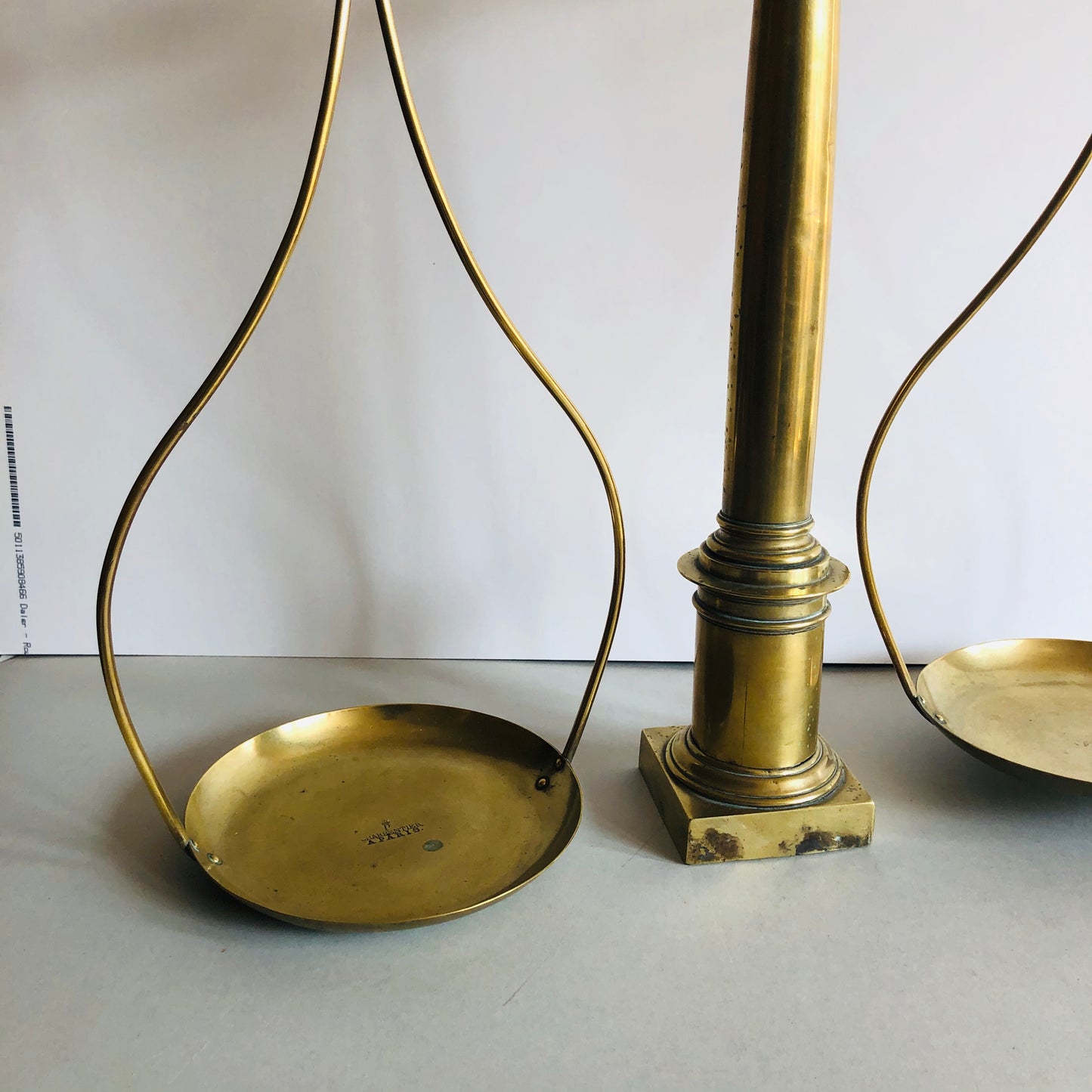 The Director Cher - Victorian Brass Balancing Scales