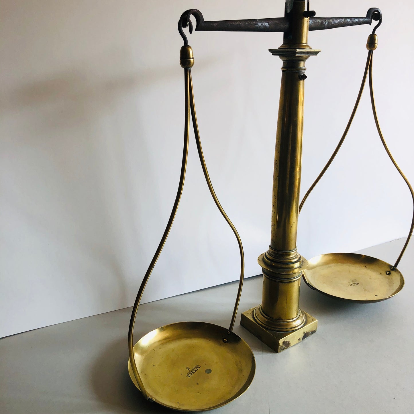 The Director Cher - Victorian Brass Balancing Scales