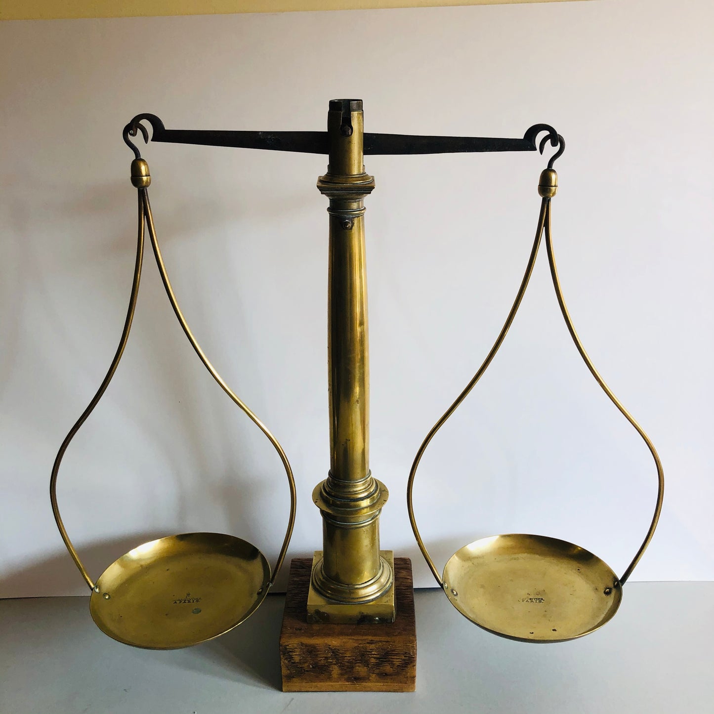 The Director Cher - Victorian Brass Balancing Scales