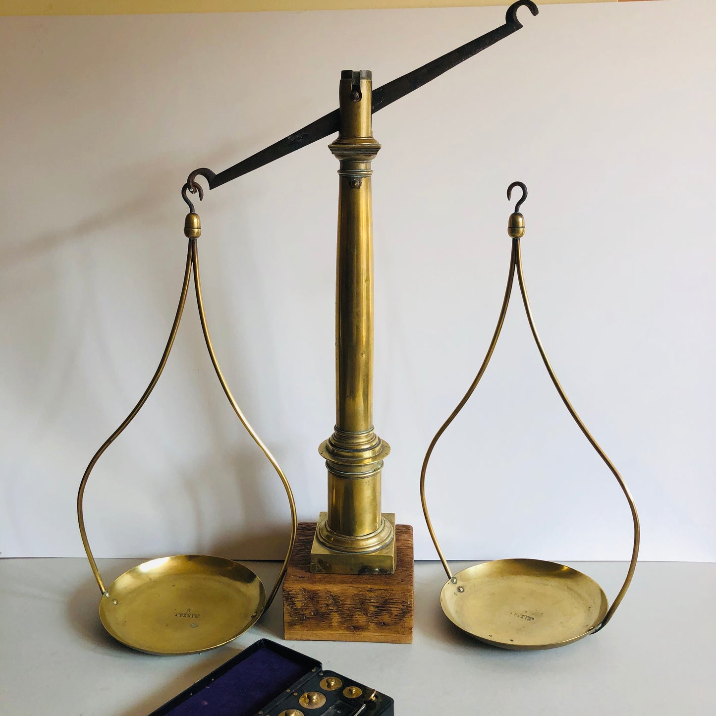 The Director Cher - Victorian Brass Balancing Scales