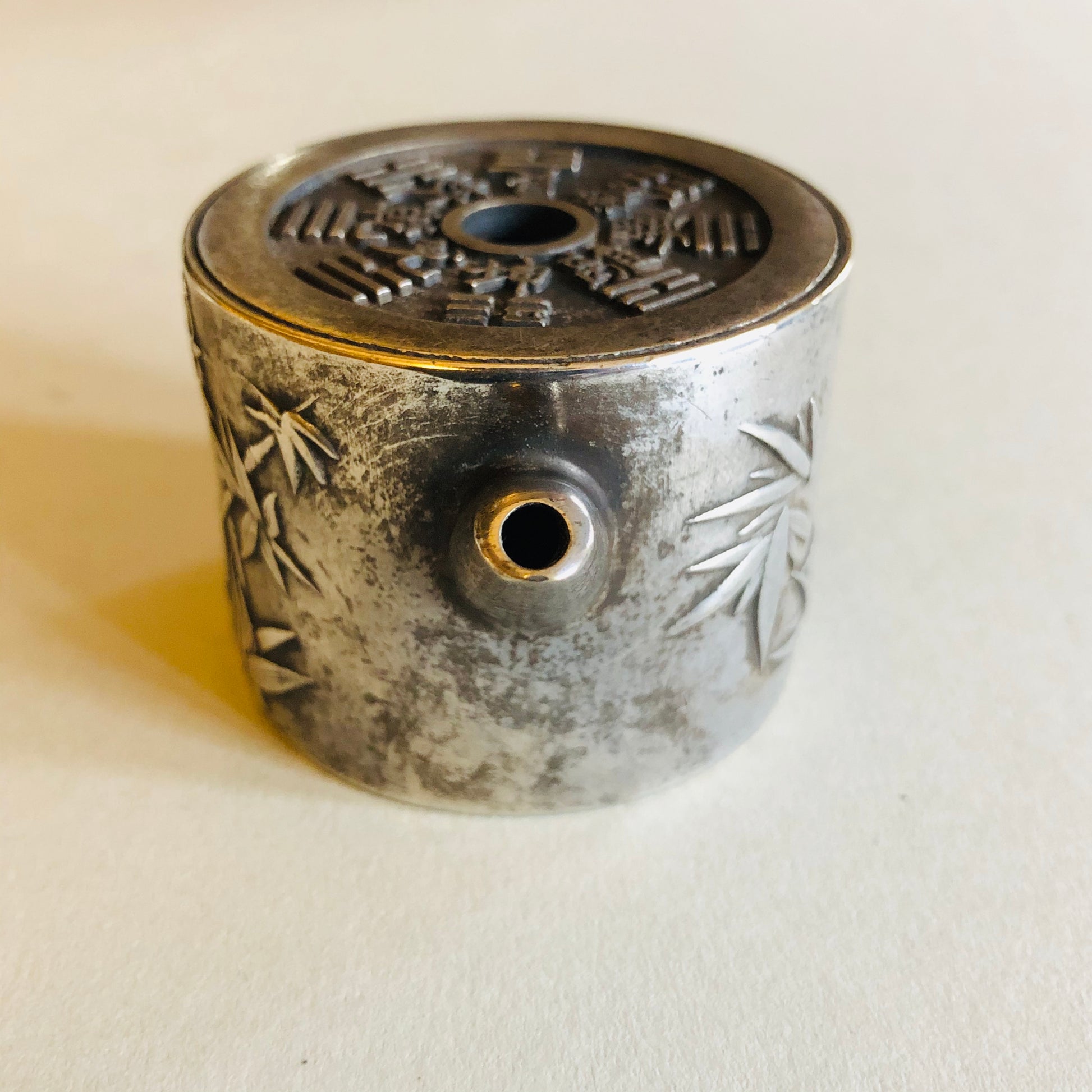 Antique Chinese Silver Water Dropper