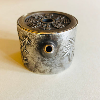 Antique Chinese Silver Water Dropper