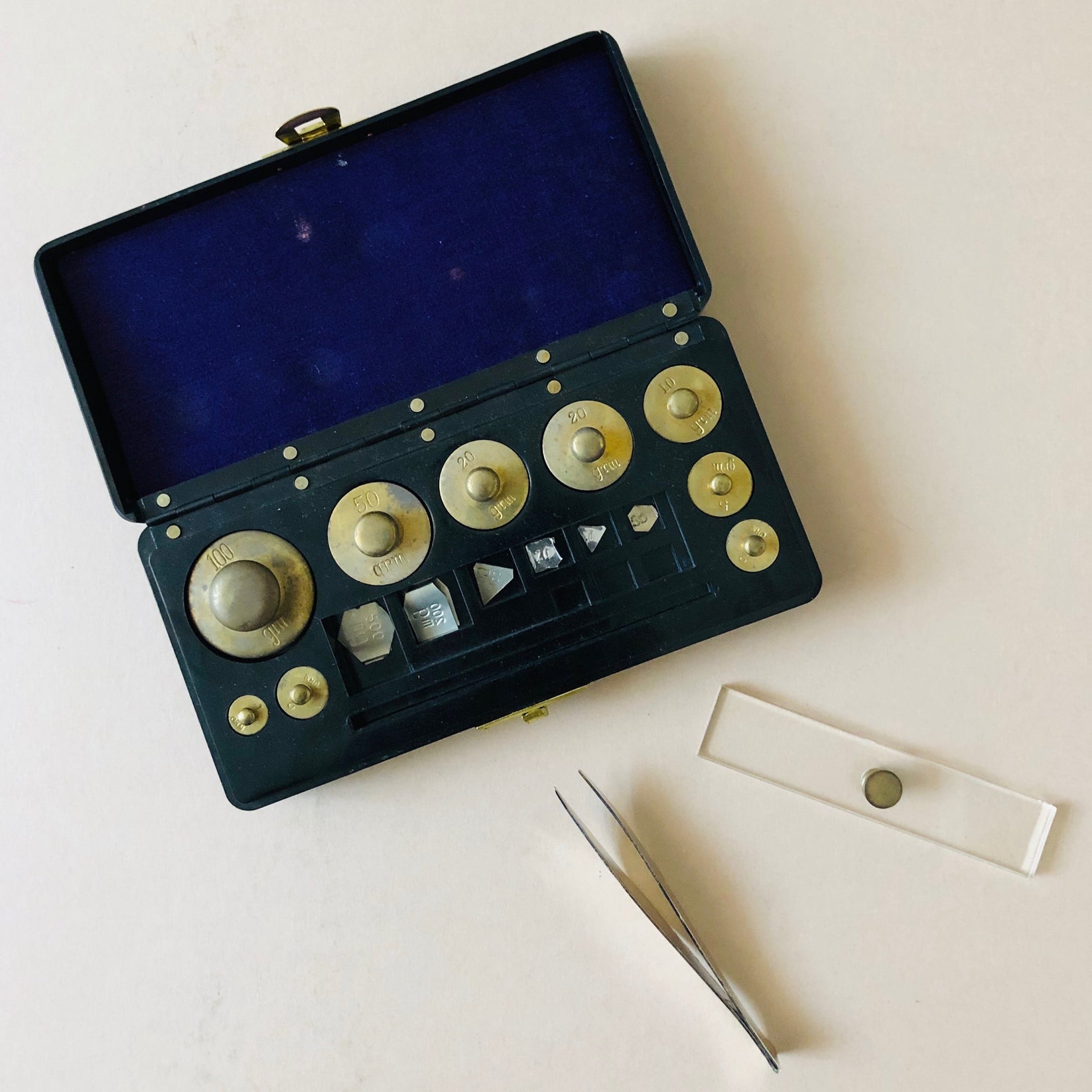 Antique Science Laboratory Scale Weights – The Urban Vintage Affair