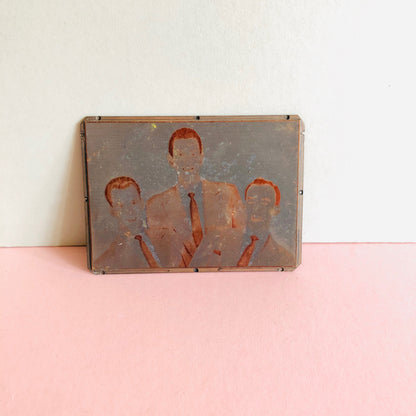 The Director Louis - Vintage Copper Printing Plate