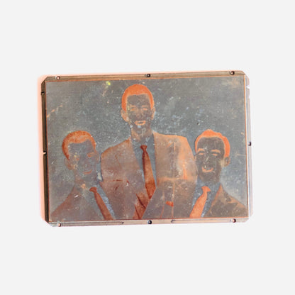 The Director Louis - Vintage Copper Printing Plate