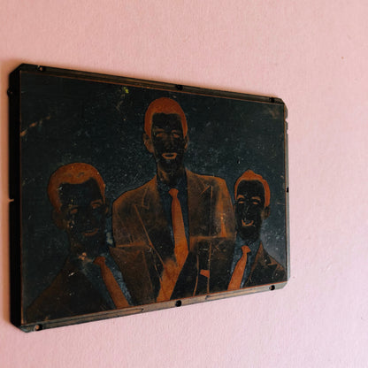 The Director Louis - Vintage Copper Printing Plate