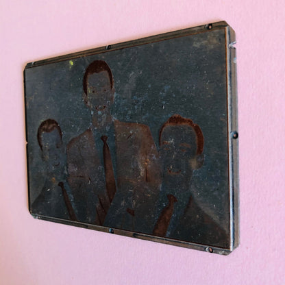 The Director Louis - Vintage Copper Printing Plate