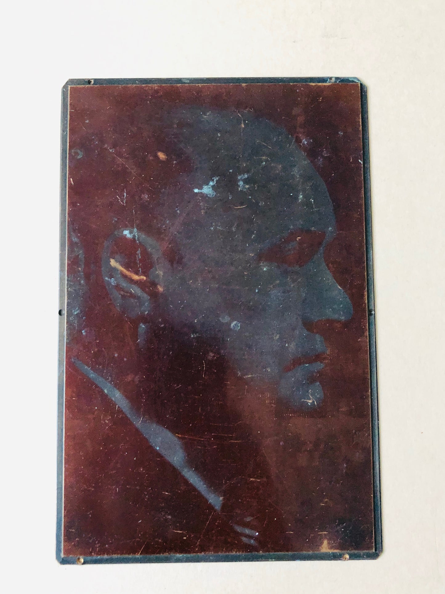 The Director Fredrick - Vintage Copper Printing Plate