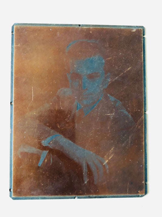The Director Sebert - Vintage Copper Printing Plates