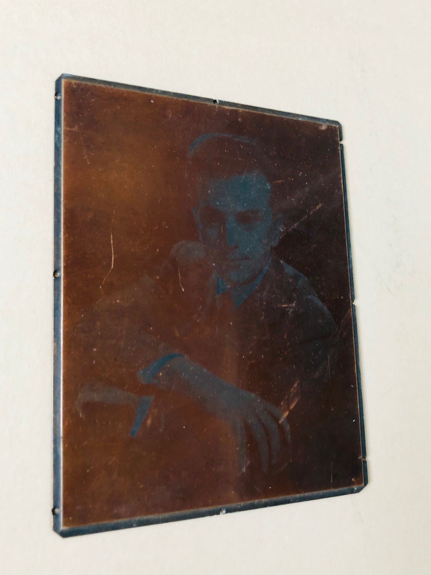 The Director Sebert - Vintage Copper Printing Plates