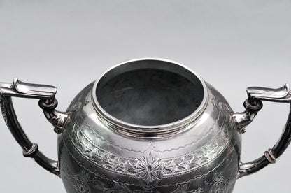 Victorian Silver Hot Water Urn | Antique Tea Urn |The Urban Vintage Affair