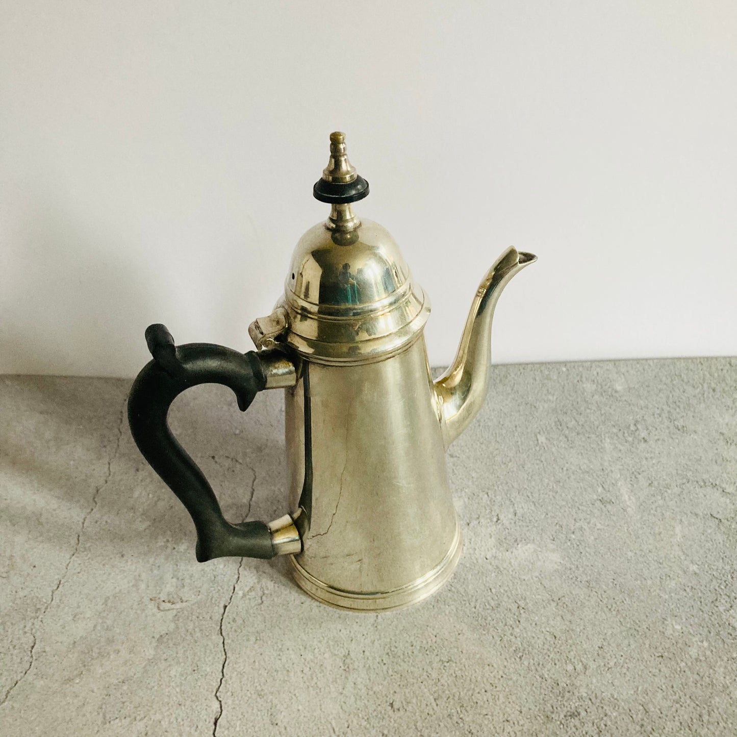 The Punk Sophie - Victorian Silver Plate Cafe Au Lait Coffee Pot