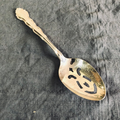 The Headhunter Jerry - Antique Silver Serving Spoon