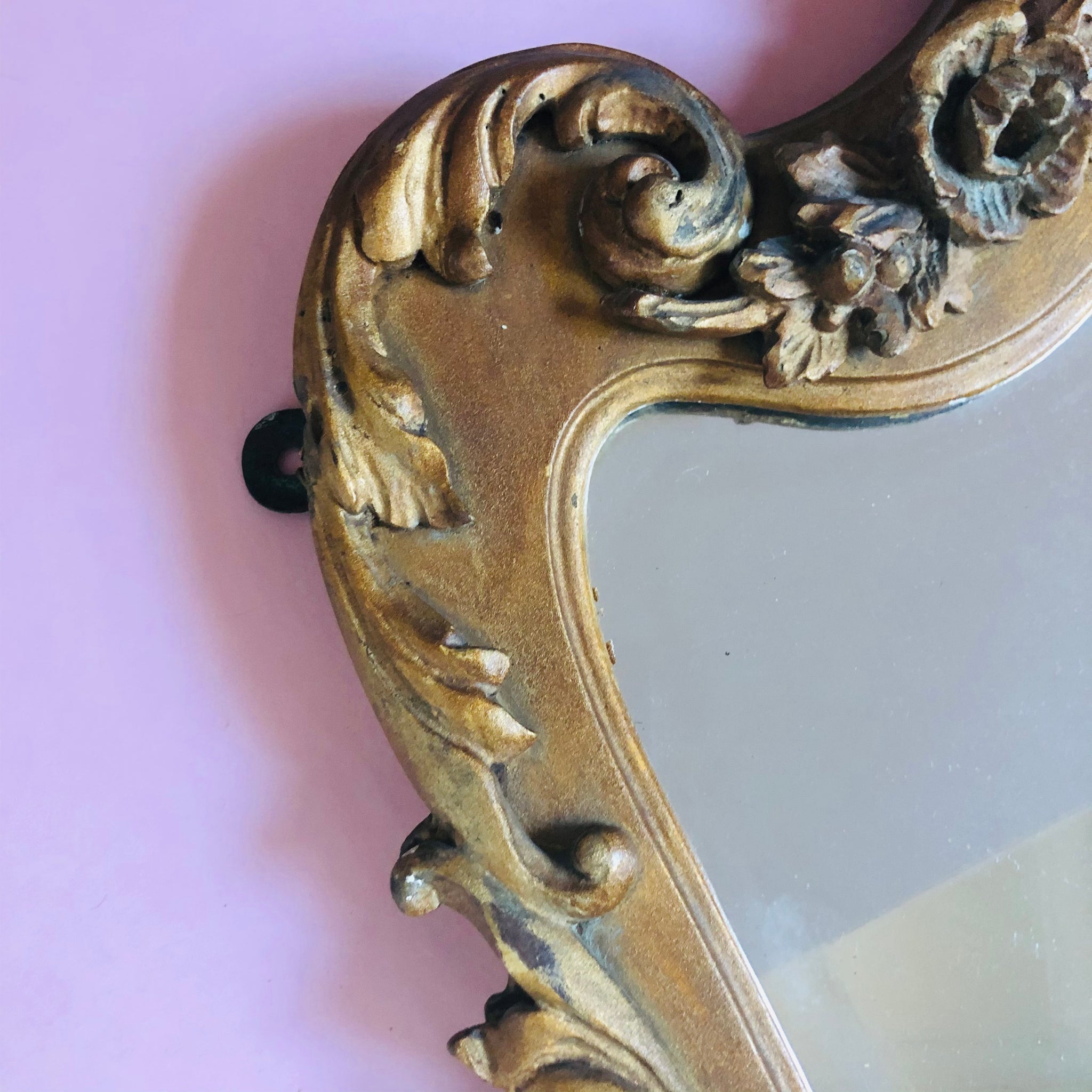 French Antique Wooden Carved Rococo Wall Mirror – The Urban Vintage Affair