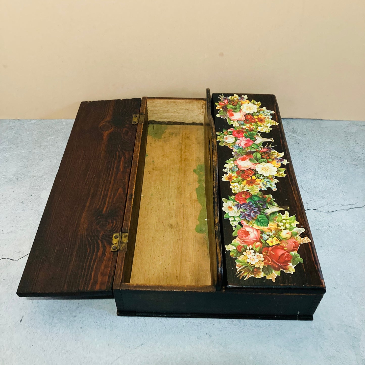 The Mixologist Mark - Wooden Tool Box with Decoupage