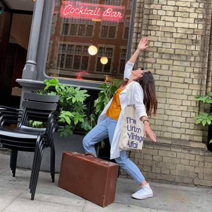 The Goth Kelly - Vintage Suitcase with Monogram A I