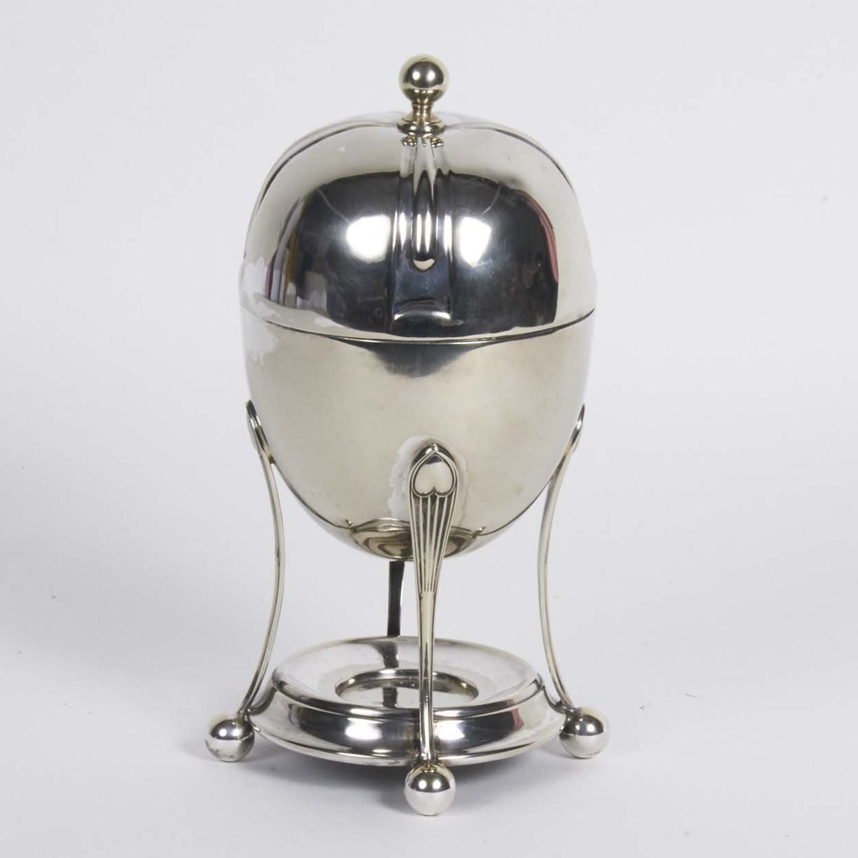 The Groom Brian - Antique Silver Egg Coddler