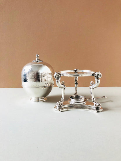 The Groom William - Luxury Antique Silver Egg Coddler