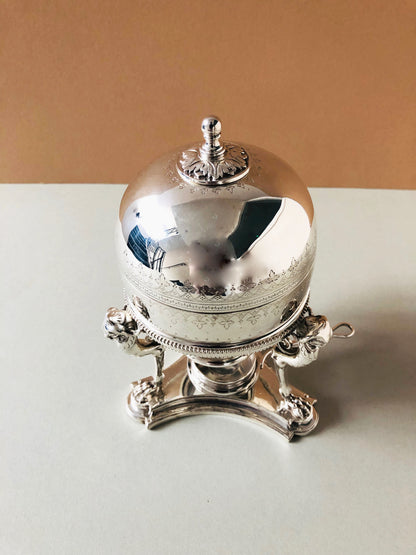The Groom William - Luxury Antique Silver Egg Coddler