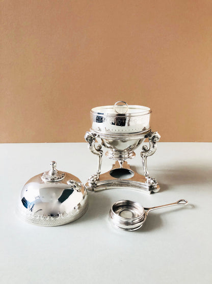 The Groom William - Luxury Antique Silver Egg Coddler