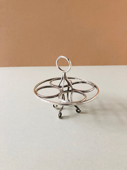 The Groom William - Luxury Antique Silver Egg Coddler