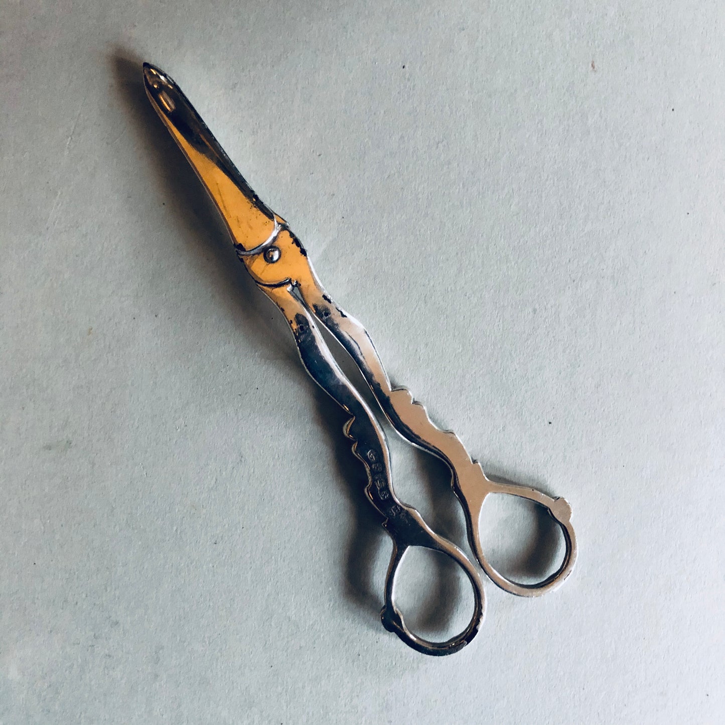 The Headhunter Camila - Antique Silver Plate Grape Scissors
