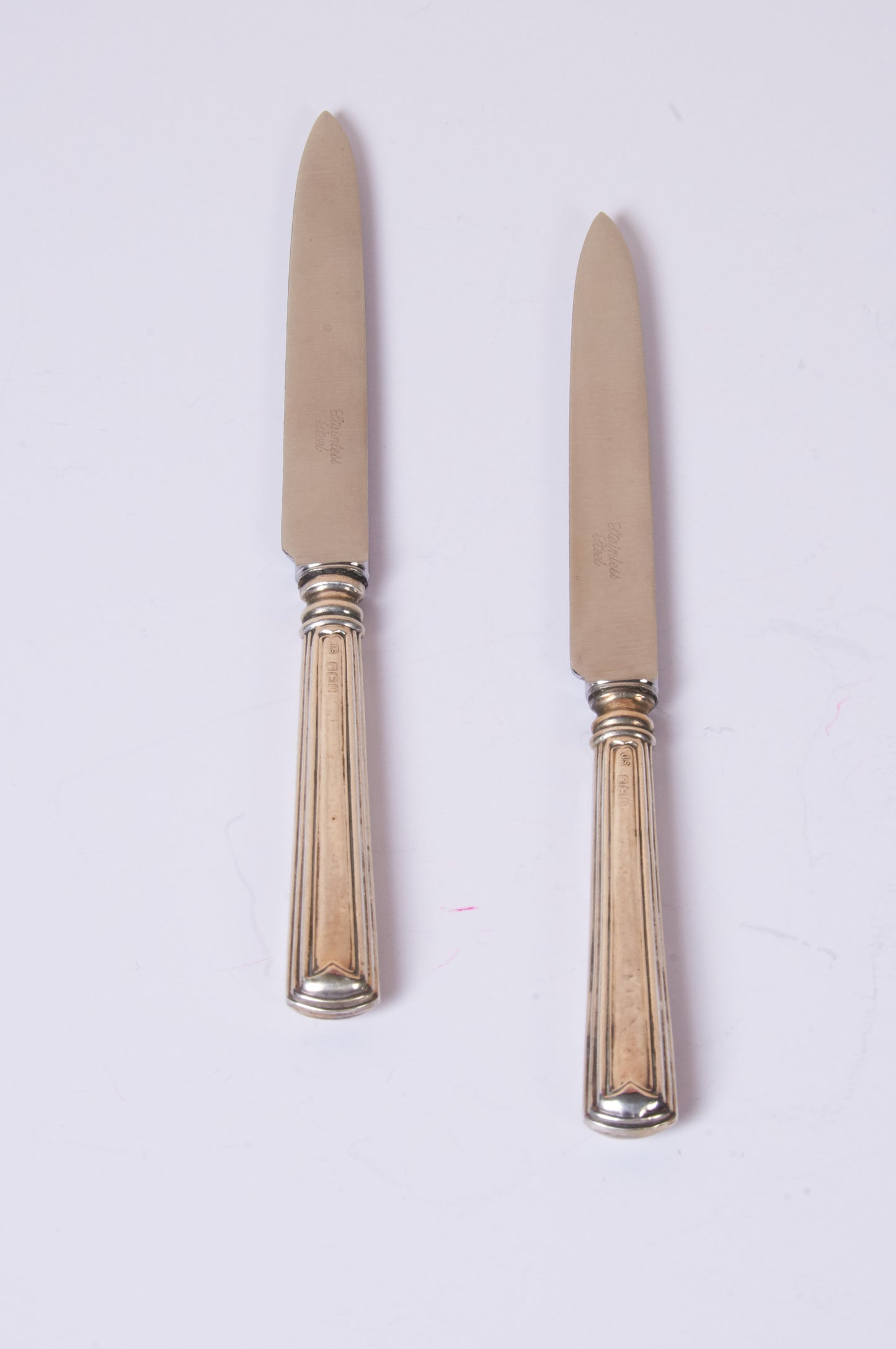 The Headhunter Avery - Deco silver handle fruit / cake knife